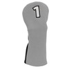 Golf Club Cover Mixed Fabric Head Protector Knitted Polyester Waterproof