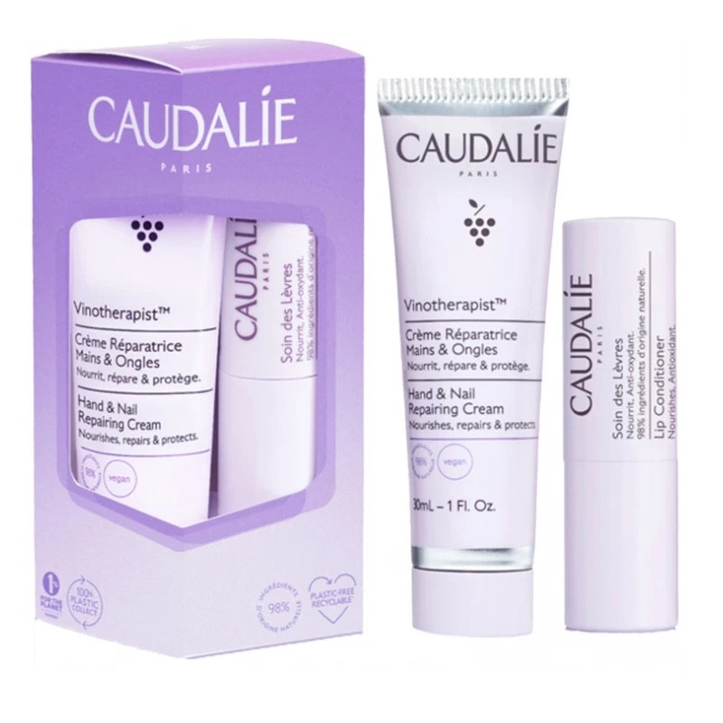Crema reparadora de manos y uñas DUO Caudalie vinoterapeuta 30