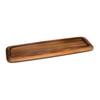 Lipper International Acacia Narrow Serving Tray for Sushi or Cheese,