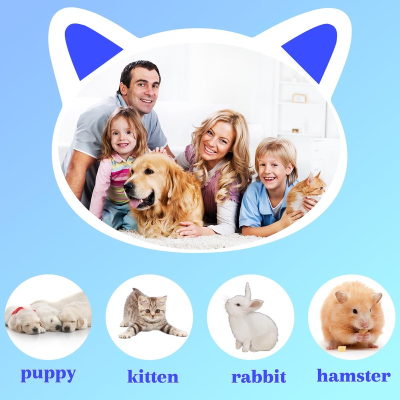 3 Pack Kitten Silicone Bottle Feeding Kit,Nipple & Feeding Kit