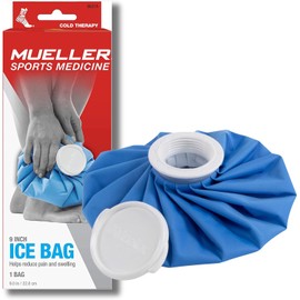 Mueller Ice Bag, Blue, 9 Inch