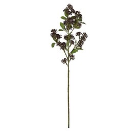 Vickerman 31" BlackBerry Purple Artificial Wild Berry Spray - 2 per Bag - Faux Spray - Faux Flowers for Arrangement - Purple Fake Flowers - Realistic - Beautiful