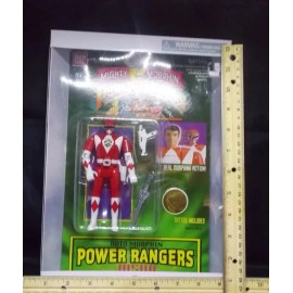 Bandai Mighty Morphin Power Rangers Legacy Collection Auto Morphin RED Ranger BAN-DAI