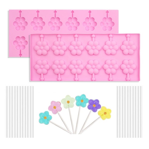 Silicone Lollipop Molds Candy Molds Silicone Sucker Molds Hard Candy
