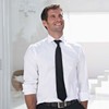 Bliceon Men's Ties Adjustable Black Tie for Events, Parties, Weddings,