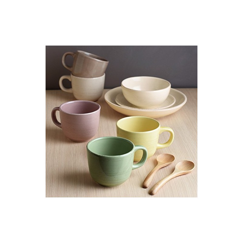 KINTO 55851 ORGANIC Cup, 12.8 fl oz (380 ml), Green