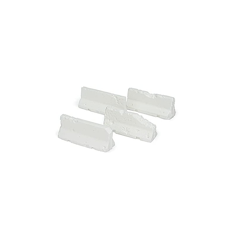 Vallejo 705215 SC215 12785 Damaged Modern Concrete Barriers, Set of
