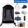LZFAN Golf Push Cart Storage Bag,Golf Cart Organizer, Backside Extension