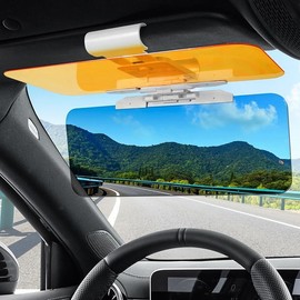 WSSGY Day and Night Anti-Glare Polarized Car Sun Visor Extender Universal for Car SUVs Trucks