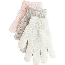 Assorted Urbana Exfoliating Gloves for Shower, Bath, and Cleansing Assorted Colors/1 Pair
