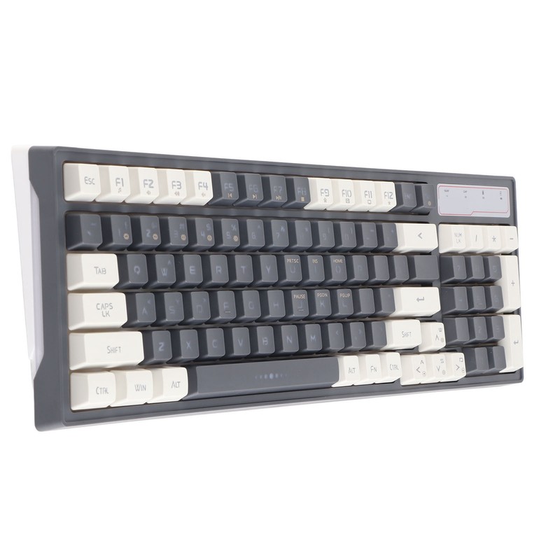 2.4G Wireless Gaming Keyboard 96 Keys Ergonomic Long Standby Time