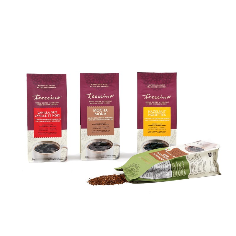 Teeccino Chicory Coffee Alternative - Vanilla Nut - Ground Herbal