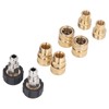 Pressure Washer Adapter Set Water Pipe Quick Disconnect Kit Fittings