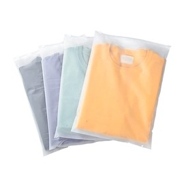 Bolsa Organizadora de Viaje Bolsas Esmerilada Resellable Boutique Envio Ropa Cremallera Zipper Multiuso | 50pzs (25x35cm)