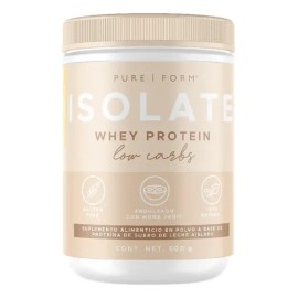 Pure Form Isolate Protein 600g Sabor Vainilla                                                                                                         