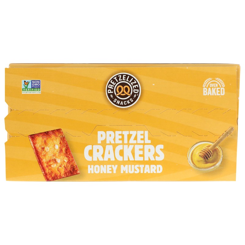 Pretzelized Honey Mustard Pretzel Crackers, 6.5 OZ