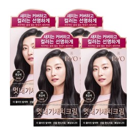 Ryo AP Ryeo Uachae Stylish Gray Hair Cream 3N Dark Brown x4/ Hair Dye Cream Self Root Dye Gray Hair Dye / 려 AP 려 우아채 멋내기 새치크림 3N 흑갈색x4/ 염색약 크림 셀프 뿌리염색 흰머리 염모제