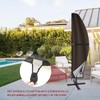 Patio Umbrella Cover Waterproof Outdoor Umbrella Cover Banana Parasol Cover