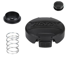 DWO1DT995 Tapa de repuesto para cabezal de recortadora+resorte+base compatible con Dewalt DCST920 DCST922 DCST970 DCST990 DCST925 recortadora inalámbrica (1+1+1)
