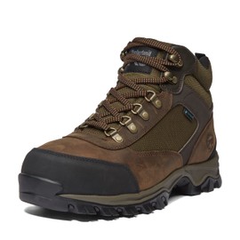 Timberland PRO Men's Keele Ridge Steel Safety Toe Waterproof Industrial Hiker Work Boot, Brown-2024 New, 10