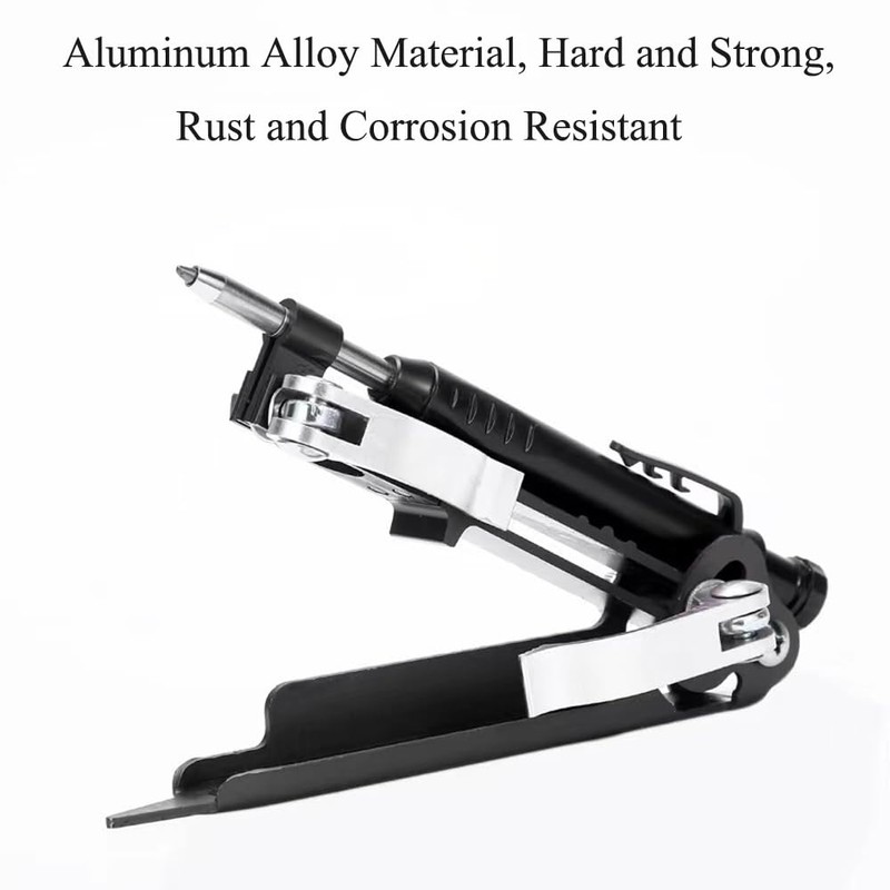 Multi-Function Scribe Tool, Black Woodworking Marking with Deep Hole Pencil,