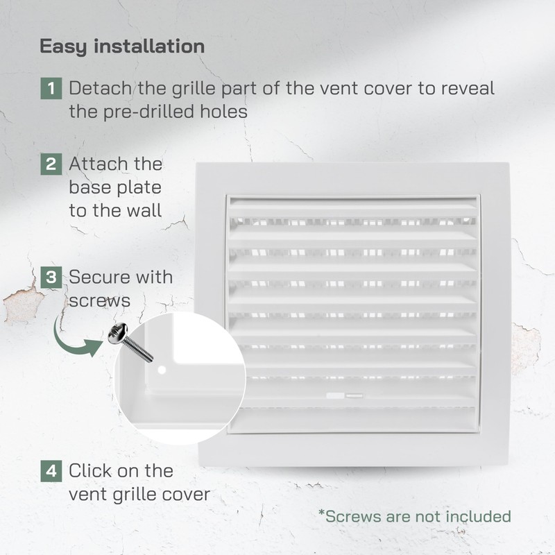 Vent Systems 150 x 150 mm / 6 x 6