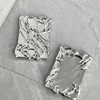 Metallic Trading Card Case Card Case Trading Card Holder Silver