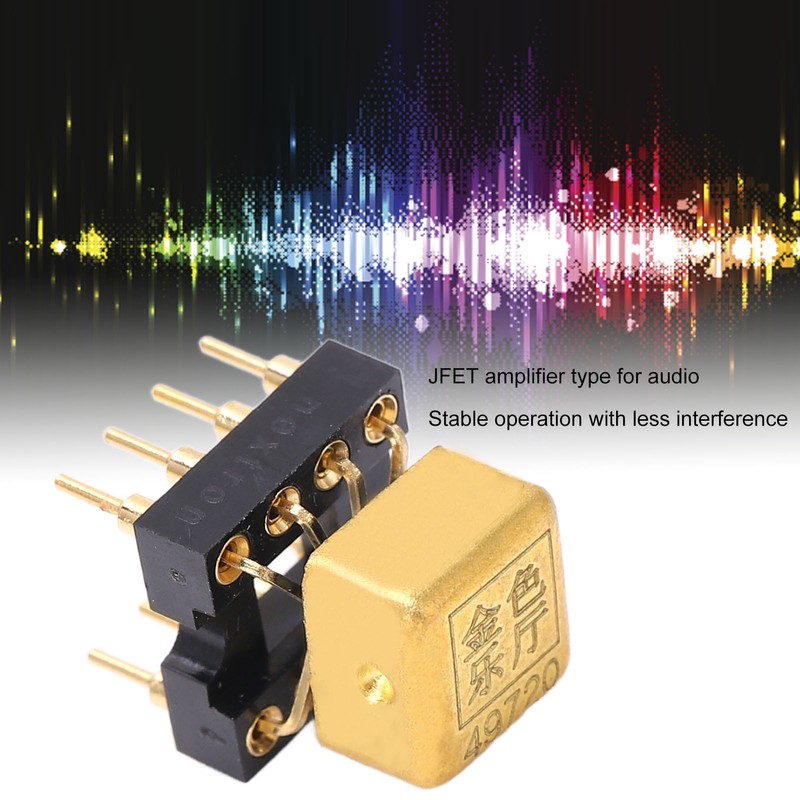 49720 HiFi Dual Channel Operational Amplifier Independent Amplifier Module for