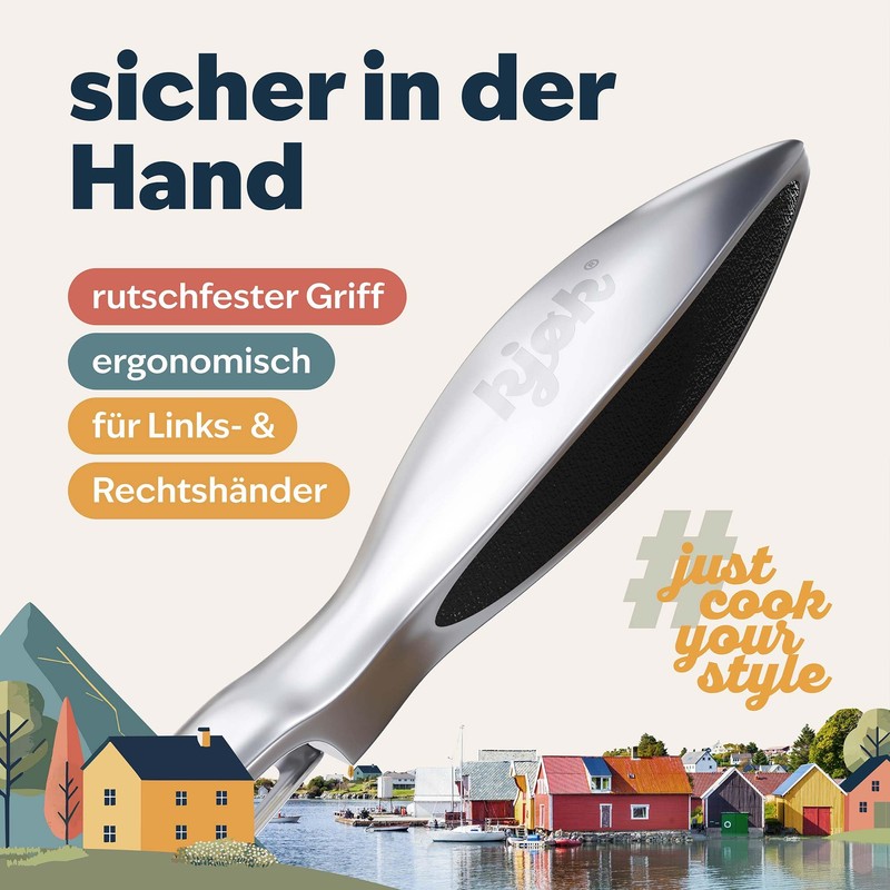 kjøk Premium Sparschäler scharfe Edelstahl Klinge und rutschfester Griff -