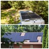 sourcing map 4 Pack Z Brackets, 30mm Aluminum Alloy Solar
