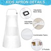 PLULON 12 Pcs Kids Aprons with 2 Pockets Painting Aprons