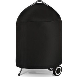 Grill Cover for Weber Barbecue with Handle, Kettle BBQ Cover for Weber 70 CM, Heavy Duty & Waterproof PU Covers for Touch Charcoal Grill, Original Kettle Grill