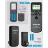 AODELAN Wireless Remote Control Shutter Release for Nikon, Timer Shutter