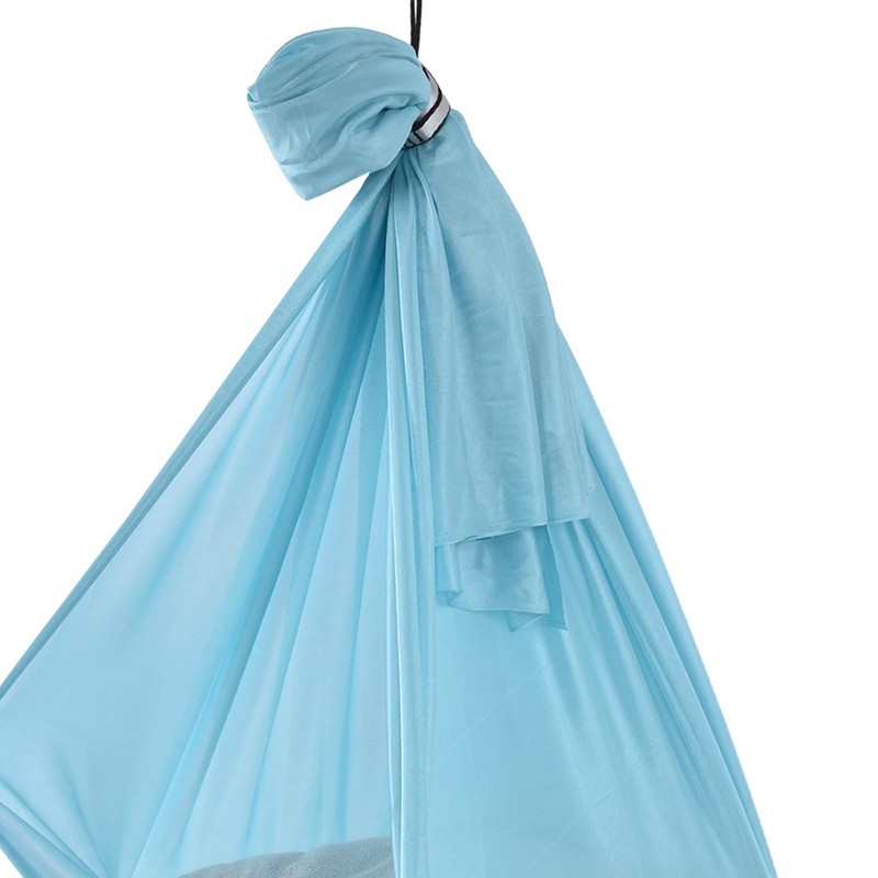 Yoga Hammock Durable Elastic 25KN Aerial Yoga Hammock with Daisy