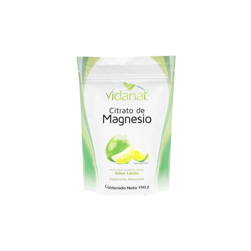 Vidanat Citrato De Magnesio Limon 150gramos