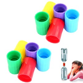 Tornado Connector Bottle Tornado Maker Novelty Tornado Maker Vortex Connection Tube Tornado Connection Tube Science Toy for Tornados, Science Experiments, Education, Pack of 10