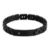 Feifuli Men's Stainless Steel Bracelet 7.4-8.8 Inches Solid Thick Chain