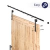 SMARTSTANDARD 11 FT Heavy Duty Sturdy Sliding Barn Door Hardware