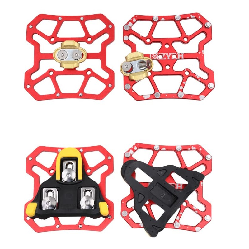 Wokyo Bicycle Pedal Adapter, Aluminium Alloy for Shimano SPD&SPD-SL, Universal