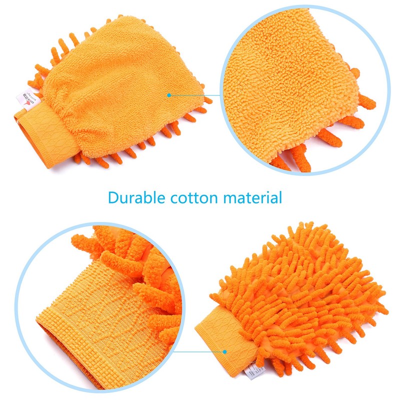 Oumers Bike Clean Brush Kit, 8pcs Motorcycle Bicycle Cleaning Tools