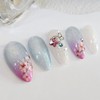 Blooming Handmade Nail Tips - Ballerina L / 블루밍 수제