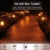 WBM SMART Solar Torch Light with Flickering Flame, Outdoor Lights