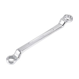 uxcell 12mm x 14mm Metric 12 Point Offset Double Box End Wrench Chrome Plated, Cr-V Steel