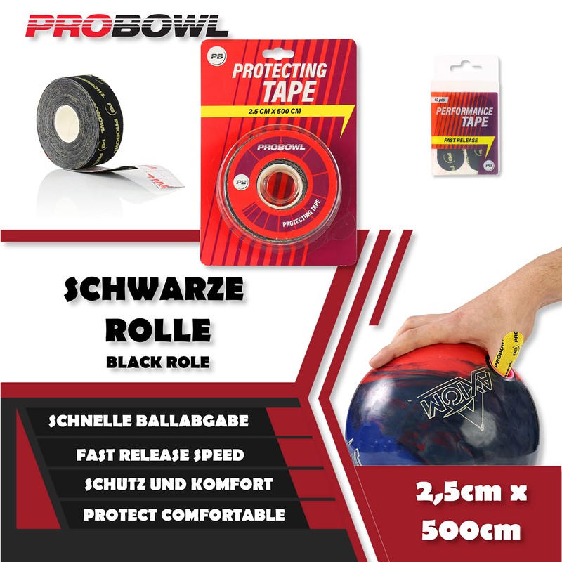 EMAX Pro Bowl Performance Tape - Bowling Thumb Tape |
