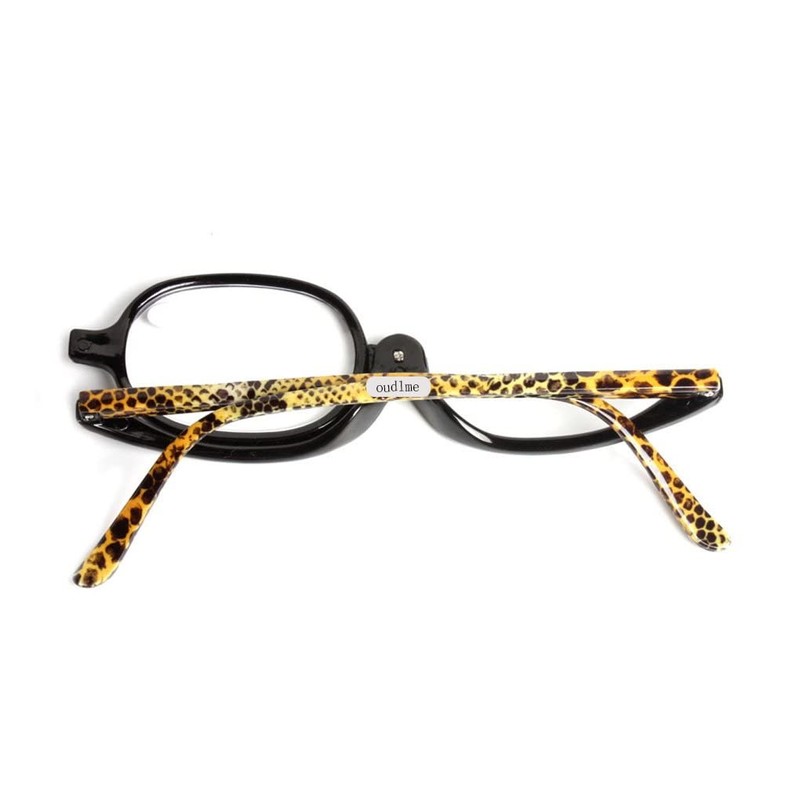 OREUDO Readers Magnifying Makeup Glasses Eye Make Up Spectacles Flip