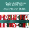 36 Patterns Jelly Roll Fabric, Pre-Cut Jelly Roll Fabric Strips