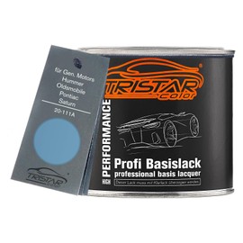 TRISTARcolor Autolack Dose spritzfertig für Gen. Motors/Hummer/Oldsmobile/Pontiac/Saturn 20-111A Light Montana Blue Metallic Basislack 0,5L