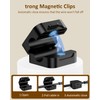 6-Pack Magnetic Cable Clips – Adjustable Cord Holder with Strong