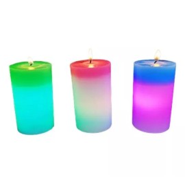 KFMX Vela Mágica Cambio De Colores Ilumina Colores Magica Vela