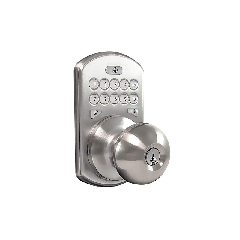 MiLocks CKK-02SN Titan Keyless Entry Door Lock - Deadbolt Smart